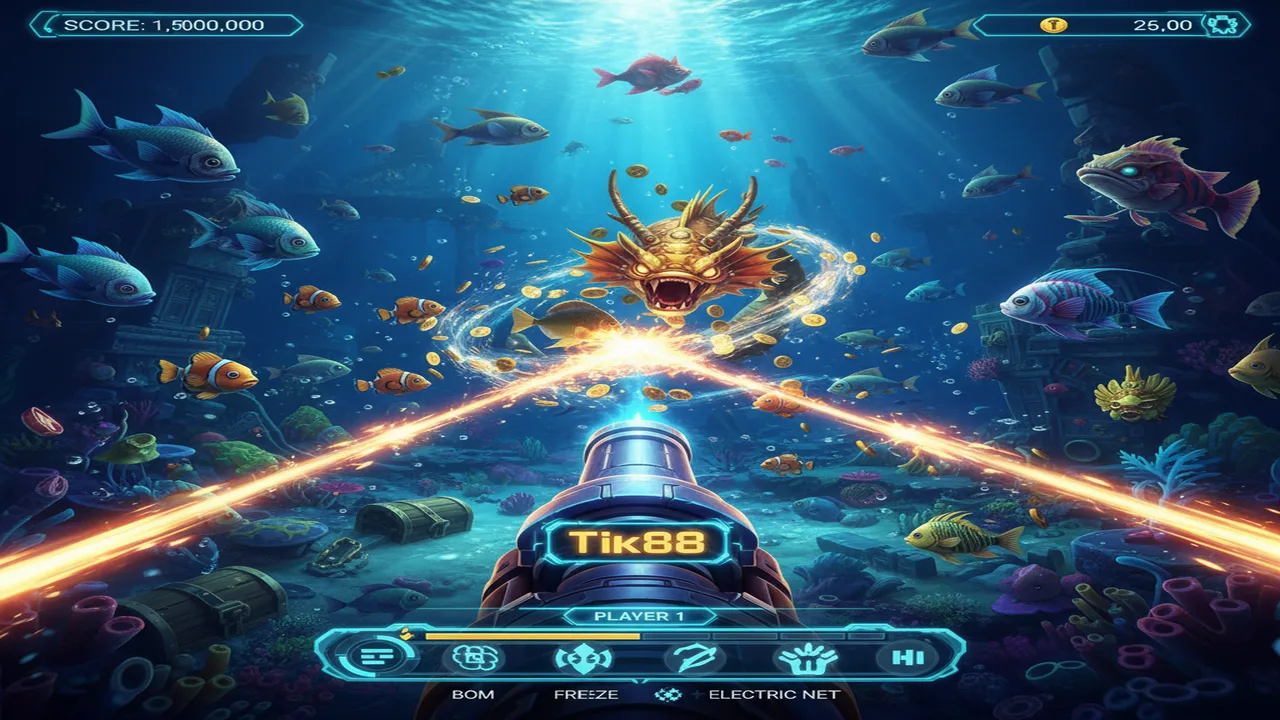 Hướng dẫn chi tiết về cách chơi Bắn Cá Tik88