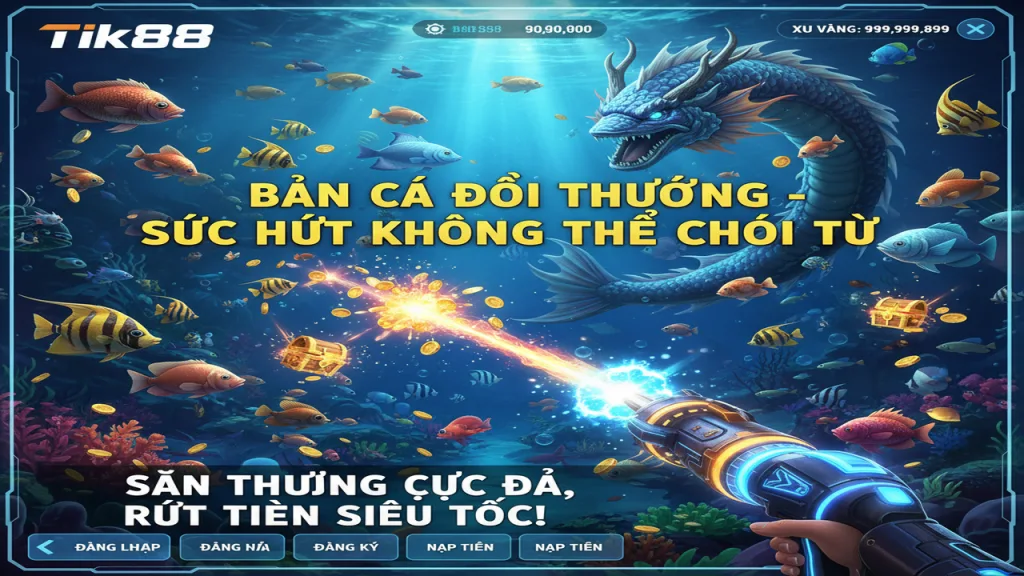 Hướng dẫn chơi Bắn cá đổi thưởng Tik88