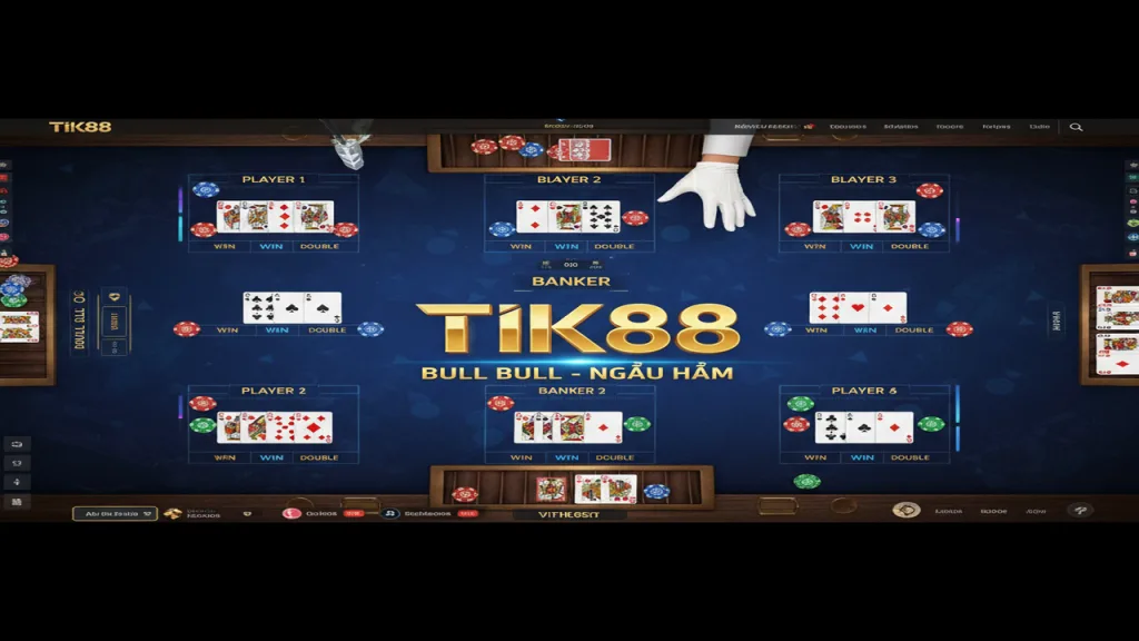 Hướng dẫn chơi Bull Bull (Ngầu Hầm) Tik88