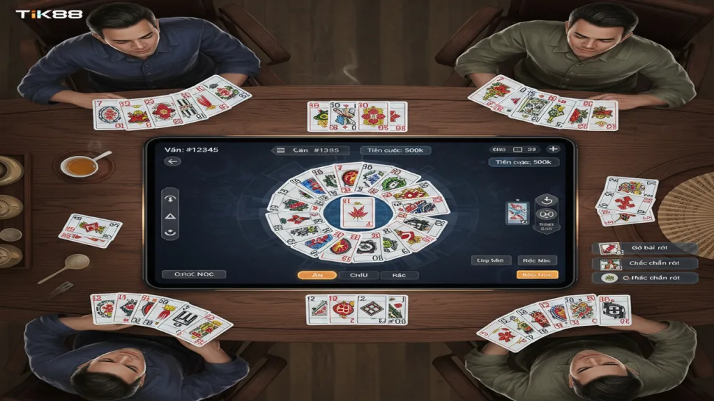 Hướng dẫn chơi Chắn trực tuyến Tik88