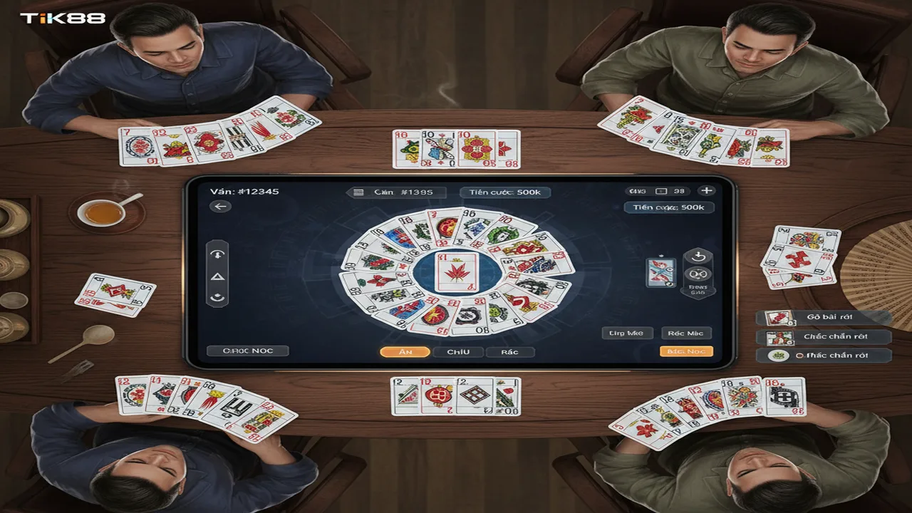 Hướng dẫn chơi Chắn trực tuyến Tik88