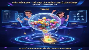 Cách chơi Keno trực tuyến: Bí quyết chọn số Tik88
