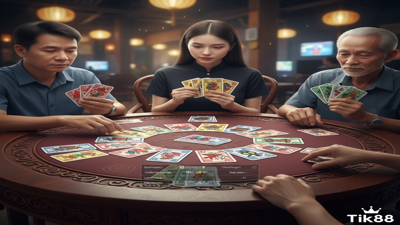 Hướng dẫn chơi bài Sắc Tứ trực tuyến Tik88