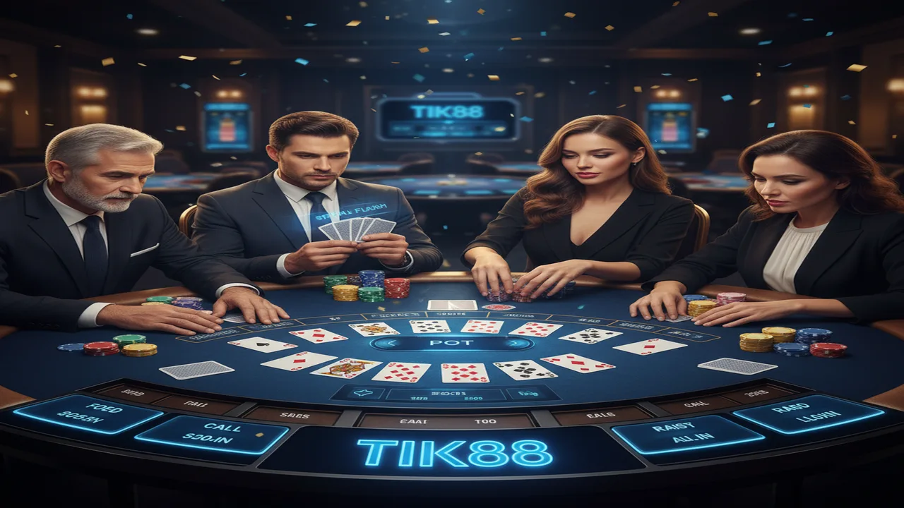 Hướng dẫn chơi bài Xì Tố (Poker Hong Kong) Tik88