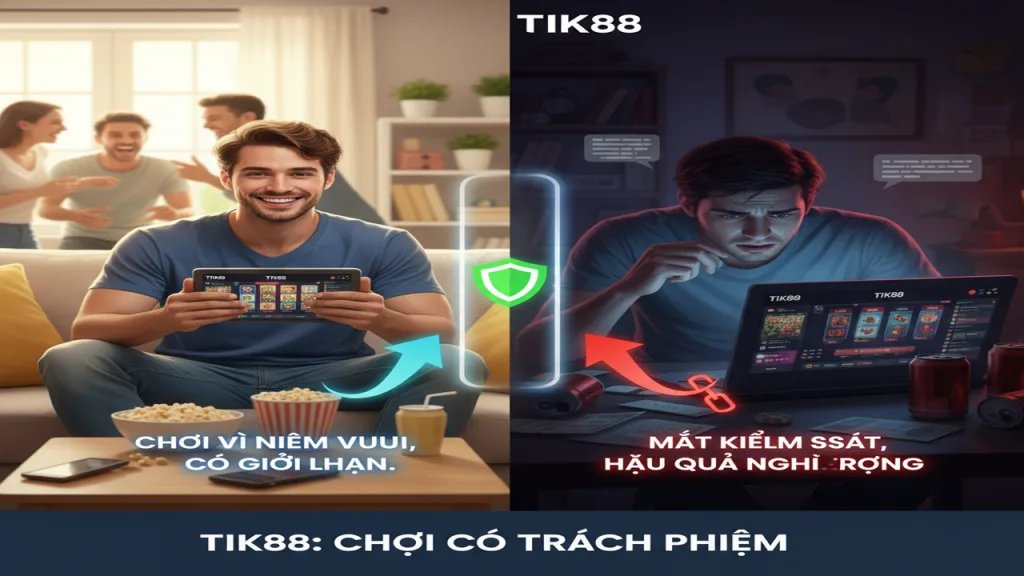 Phân biệt cờ bạc giải trí và cờ bạc bệnh lý Tik88
