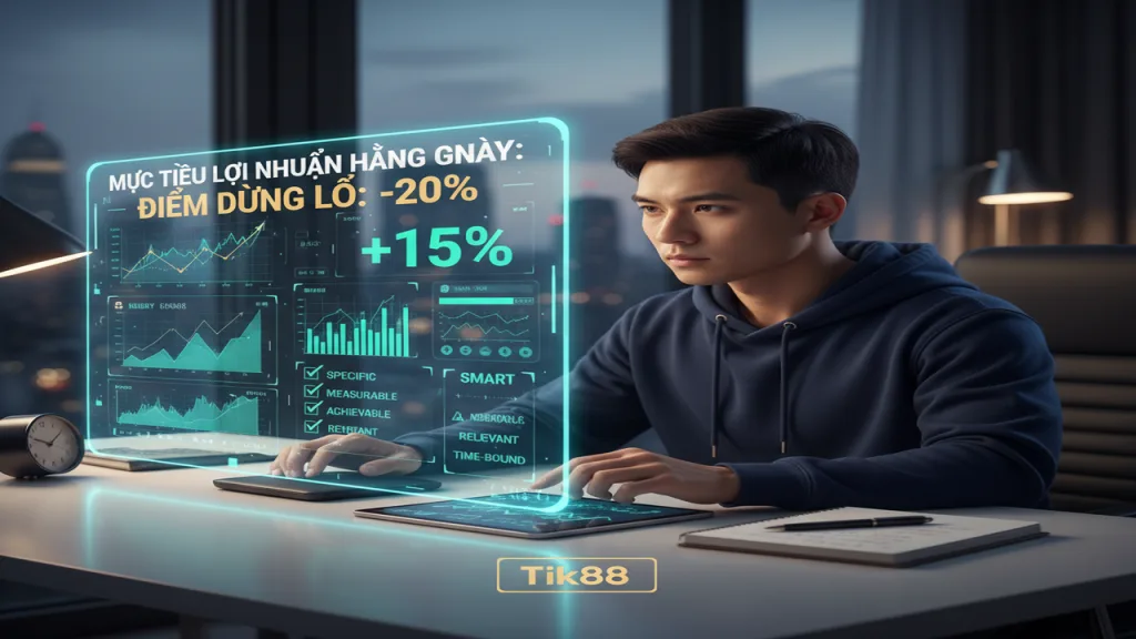 Cách đặt mục tiêu lợi nhuận để chơi bền vững Tik88