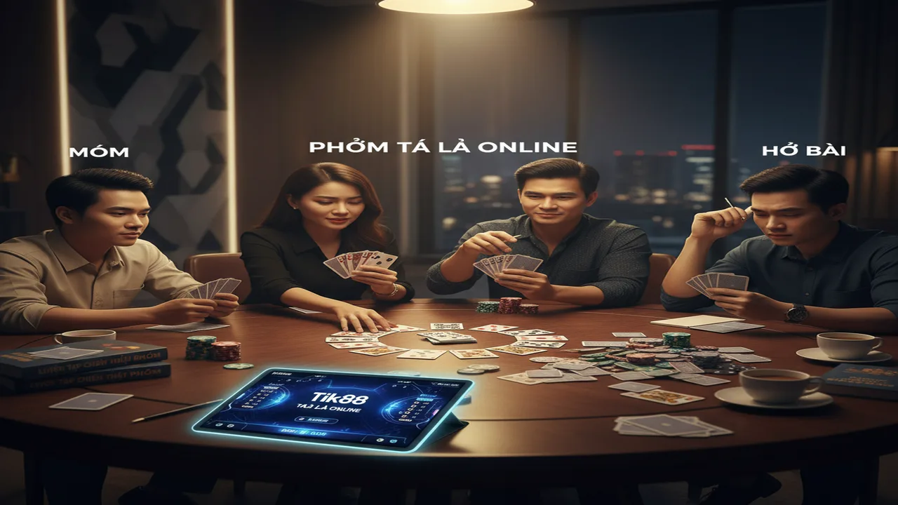 Mẹo chơi bài Phỏm: Cách gửi bài và ăn chốt Tik88