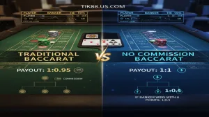 So sánh Baccarat không hoa hồng và truyền thống - Chơi ở đâu uy tín?