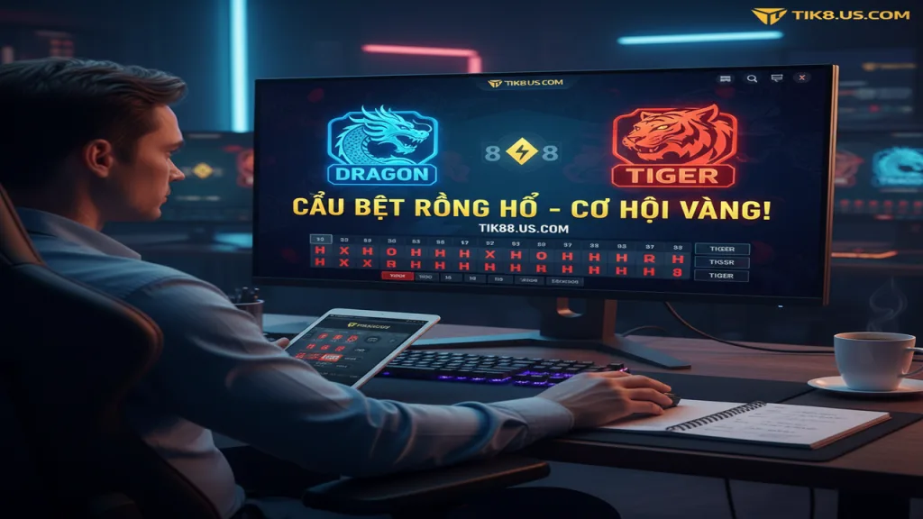 Kinh nghiệm soi cầu Rồng Hổ: Cách bắt cầu bệt Tik88