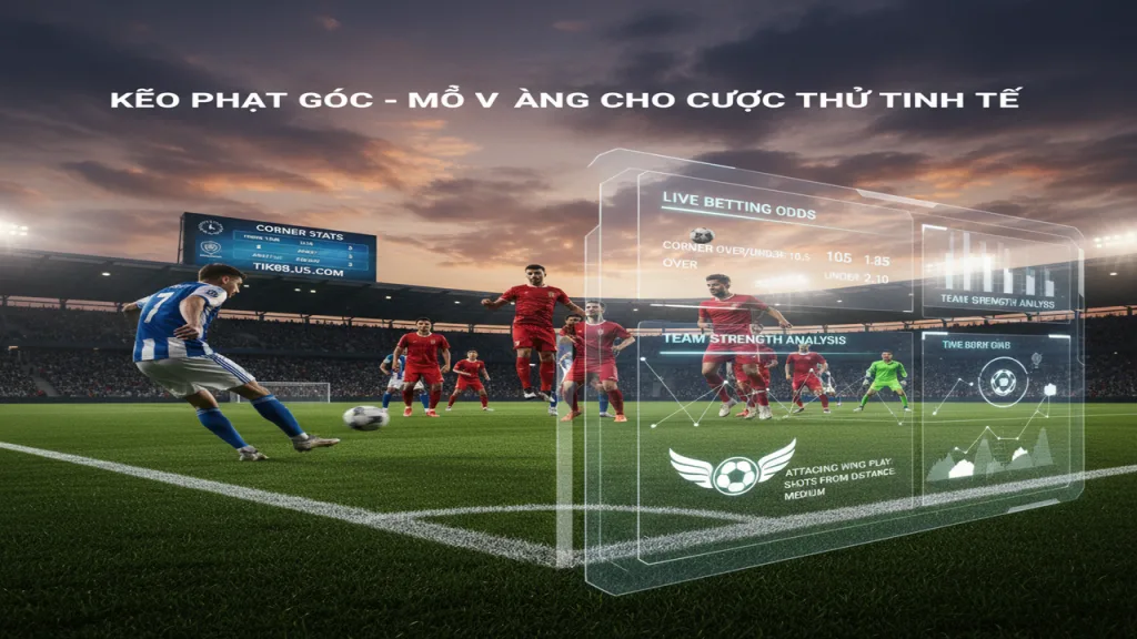 Cách soi kèo phạt góc (Corner) hiệu quả nhất Tik88