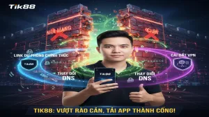Hướng Dẫn Tải App Tik88 Khi Bị Nhà Mạng Chặn - Vượt Rào Thành Công 100%
