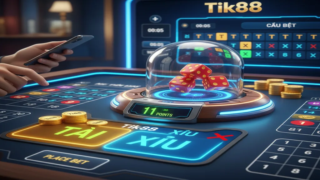 Hướng dẫn chi tiết về cách chơi Tài Xỉu Tik88