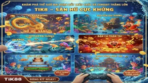 Top 5 trò chơi Bắn cá đồ họa đẹp, dễ nổ hũ nhất Tik88