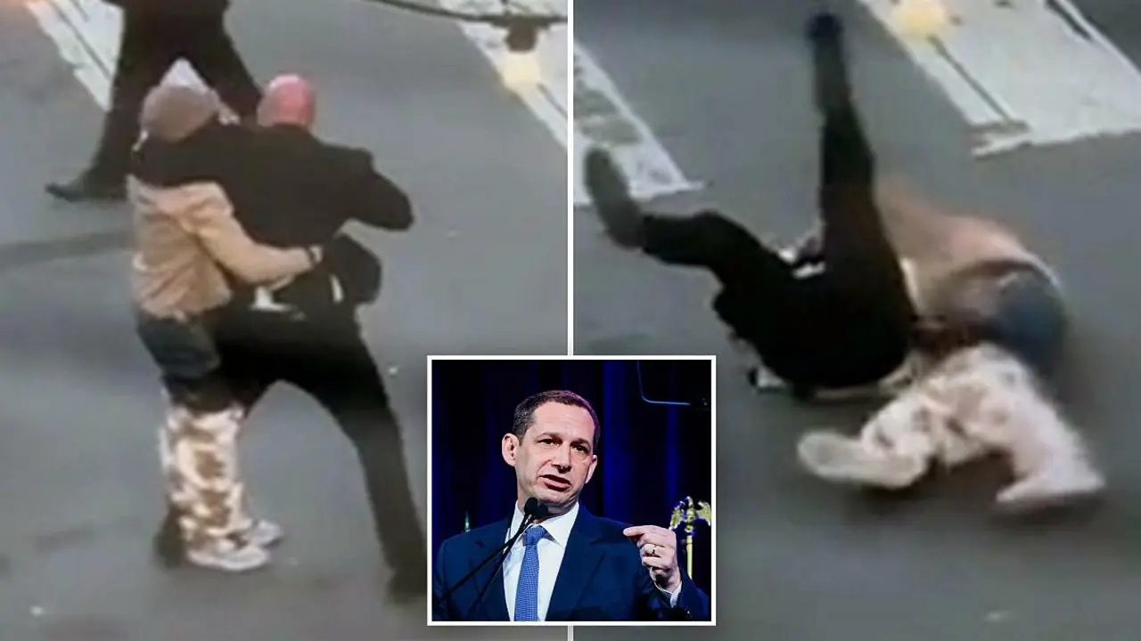 Cảnh sát bảo vệ Thị trưởng San Francisco bị quật ngã trên phố